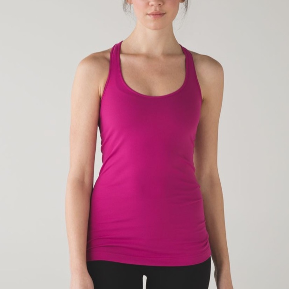 Lululemon Cool Racerback Raspberry